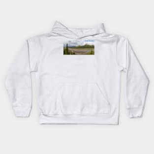 Riverbed Panorama Kids Hoodie